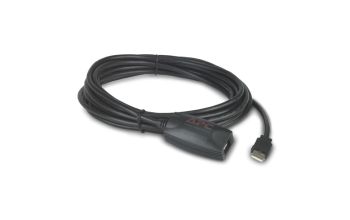 APC NetBotz USB Latching Repeater Cable, LSZH - 5m USB Kabel 5,00 m USB A Schwarz