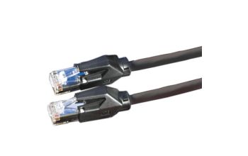 Dätwyler Cables S/FTP Patch cable Cat6, Black, 10m Netzwerkkabel Schwarz