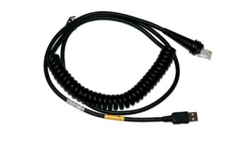 Honeywell CBL-503-500-C00 Serien-Kabel Schwarz 5 m USB A LAN