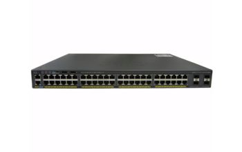 Cisco Catalyst WS-C2960X-48FPS-L Netzwerk-Switch Managed L2/L3 Gigabit Ethernet (10/100/1000) Power over Ethernet (PoE) Schwarz
