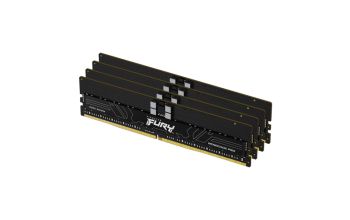 Kingston Technology FURY 128GB 6800MT/s DDR5 ECC Reg CL34 DIMM (4er-Kit) Renegade Pro XMP