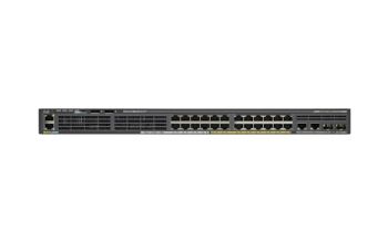Cisco Catalyst WS-C2960X-24PSQ-L Netzwerk-Switch Managed L2 Gigabit Ethernet (10/100/1000) Power over Ethernet (PoE) Schwarz