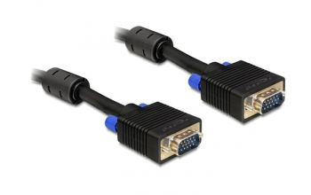 DeLOCK 5m VGA Cable VGA-Kabel VGA (D-Sub) Schwarz