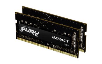Kingston Technology FURY 16GB 2666MT/s DDR4 CL15 SODIMM (Kit of 2) Impact