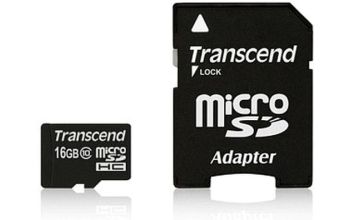 Transcend 16GB microSDHC Class 10 UHS-I MLC Klasse 10