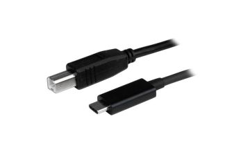 StarTech.com 1m USB 2.0 USB-C auf USB-B Kabel