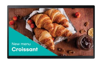 Samsung LH24QBCEBGCXEN Signage-Display Digital Signage Flachbildschirm 60,5 cm (23.8") LED WLAN 250 cd/m² Full HD Schwarz Tizen 16/7