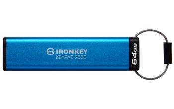 Kingston Technology IronKey 64GB USB-C Keypad 200C, FIPS 140-3 Lvl 3 (ausstehend) AES256