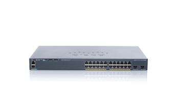 Cisco Small Business WS-C2960X-24TS-L Netzwerk-Switch Managed L2/L3 Gigabit Ethernet (10/100/1000) 1U Schwarz