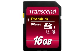 Transcend 16GB SDHC Class 10 UHS-I NAND Klasse 10
