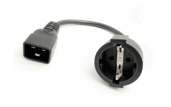 APC EPDU POWER CORD SCHUKO TO C20 0 Schwarz 0,5 m