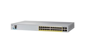 Cisco Catalyst 2960-L Managed L2 Gigabit Ethernet (10/100/1000) Power over Ethernet (PoE) 1U Grau