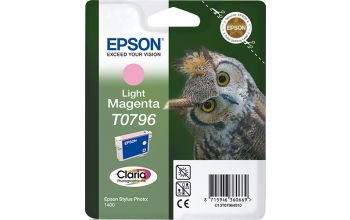 Epson Owl Singlepack Light Magenta T0796 Claria Photographic Ink