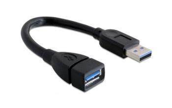DeLOCK 82776 USB Kabel 0,15 m Schwarz