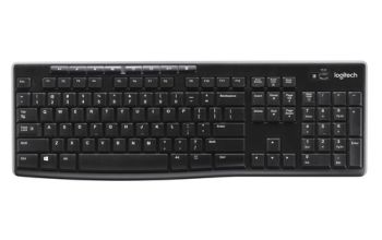 Logitech Wireless Keyboard K270 Tastatur RF Wireless QWERTZ Deutsch Schwarz