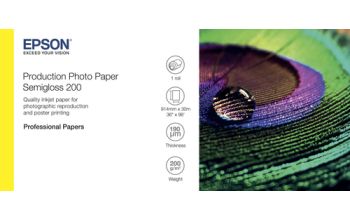 Epson Production Photo Paper Semigloss 200 36" x 30m