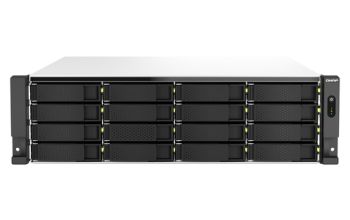 QNAP TS-h2287XU-RP NAS Rack (3U) Ethernet/LAN Schwarz, Weiß E-2336