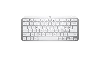 Logitech MX Keys Mini Tastatur RF Wireless + Bluetooth QWERTY Italienisch Grau