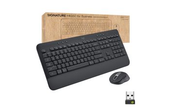 Logitech Signature MK650 Combo For Business Tastatur Maus enthalten Bluetooth QWERTZ Schweiz Graphit