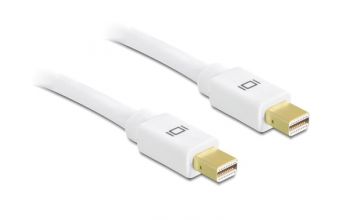 DeLOCK 1.5m Displayport mini M/M 1,5 m mini DisplayPort Weiß
