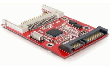 DeLOCK SATA Card Reader Kartenleser Rot