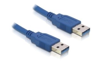 DeLOCK USB 3.0-A male/male - 5m USB Kabel USB A Blau