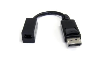 StarTech.com 15cm DisplayPort auf Mini DisplayPort Kabel - 4K x 2K UHD Video - DisplayPort Stecker auf Mini DisplayPort Buchse Adapter Kabel - DP auf mDP 1.2 Monitor Verlängerungskabel