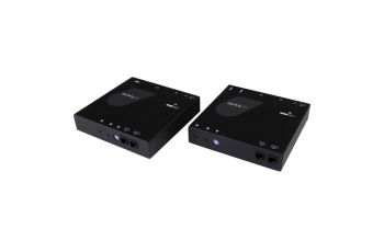 StarTech.com HDMI und USB über IP Ethernet LAN Netzwerk Extender Kit - 100m - 1080p