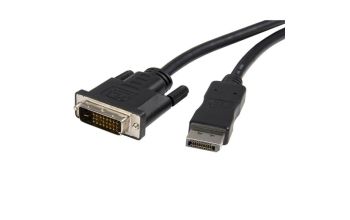 StarTech.com 3m DisplayPort auf DVI Adapter / Konverter Kabel (Stecker/Stecker)