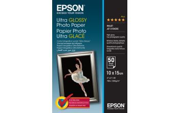 Epson Ultra Glossy Photo Paper - 10x15cm - 50 Blätter