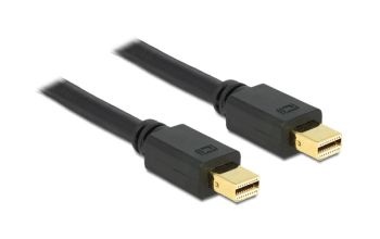 DeLOCK 83473 DisplayPort-Kabel 1 m Mini DisplayPort Schwarz