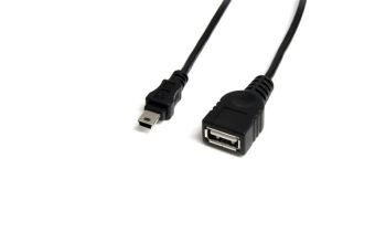 StarTech.com 30cm Mini USB 2.0 Kabel - USB A auf Mini B - Bu/St