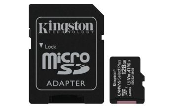 Kingston Technology 128GB micSDXC Canvas Select Plus 100R A1 C10 Speicherkarte + Adapter