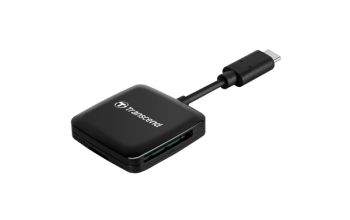 Transcend RDC3 Kartenleser USB 3.2 Gen 1 (3.1 Gen 1) Type-C Schwarz