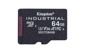 Kingston Technology Industrial 64 GB MicroSDXC UHS-I Klasse 10