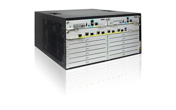 HPE FlexNetwork MSR4080 Kabelrouter Gigabit Ethernet Schwarz, Silber