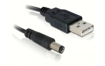 DeLOCK Cable USB Power Schwarz 1 m USB A