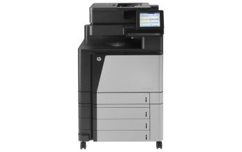 HP Color LaserJet Enterprise Flow M880z Multifunktionsdrucker, Drucken, Kopieren, Scannen, Faxen, Automatische Dokumentenzuführung (200 Blatt); USB-Druck über Vorderseite; Scannen an E-Mail/PDF; Beidseitiger Druck