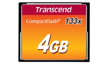 Transcend TS4GCF133 Speicherkarte 4 GB Kompaktflash MLC