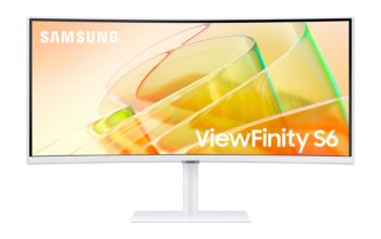Samsung LS34C650TAU Computerbildschirm 86,4 cm (34") 3440 x 1440 Pixel 4K Ultra HD LED Weiß
