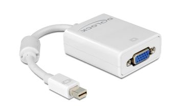 DeLOCK Adapter mini Displayport / VGA FM 0,18 m VGA (D-Sub) Weiß