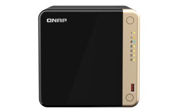 QNAP TS-464 NAS Tower Ethernet/LAN Schwarz N5095