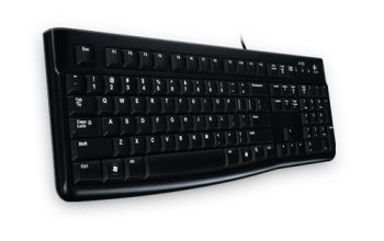 Logitech Keyboard K120 for Business Tastatur USB QWERTZ Deutsch Schwarz