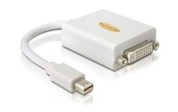 DeLOCK Adapter mini Displayport / DVI FM 0,18 m Weiß