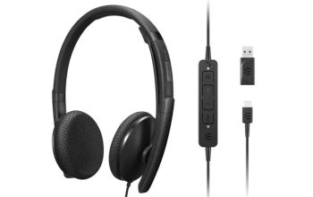 Lenovo 4XD1M45626 Kopfhörer & Headset Kabelgebunden Kopfband USB Typ-C Schwarz