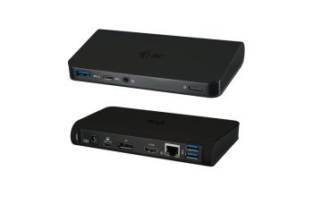 i-tec USB-C Dual Display MST Docking Station + Power Delivery 60W