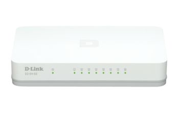 D-Link GO-SW-8G/E Netzwerk-Switch Unmanaged Gigabit Ethernet (10/100/1000) Weiß