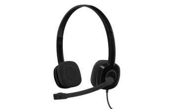 Logitech H151 Kopfhörer Kabelgebunden Kopfband Büro/Callcenter Schwarz