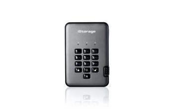 iStorage diskAshur PRO2 Externe Festplatte 500 GB Schwarz, Graphit
