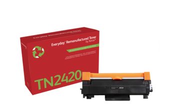 Everyday Wiederaufbereiteter Everyday™ Mono Wiederaufbereitete Trommel von Xerox, kompatibel mit Brother TN2420, High capacity